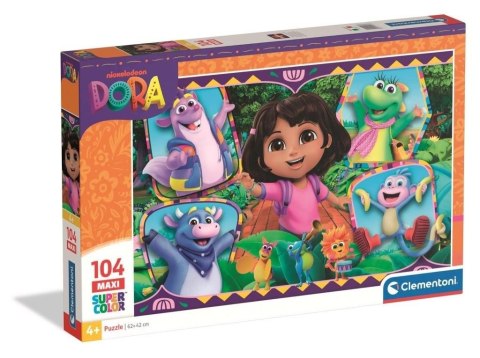 Puzzle 104 Maxi Super Kolor Dora
