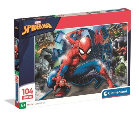 Puzzle 104 Super Kolor Spider-Man