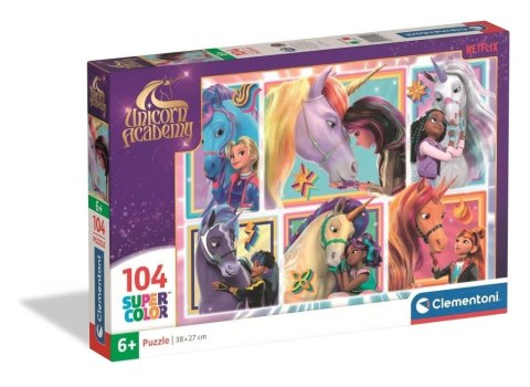 Puzzle 104 Super Kolor Unicorn Academy