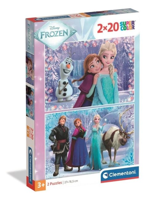 Puzzle 2x20 Super Kolor Frozen