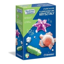 Naukowa zabawa. Fluorescencyjne kryształy