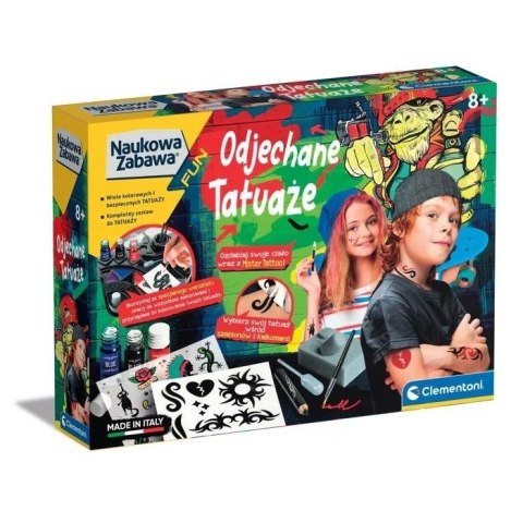 Naukowa zabawa. Odjechane tatuaże