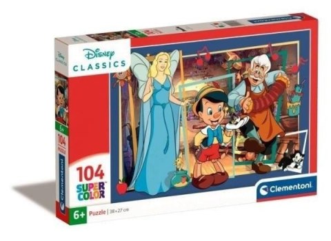 Puzzle 104 Super Kolor Pinocchio