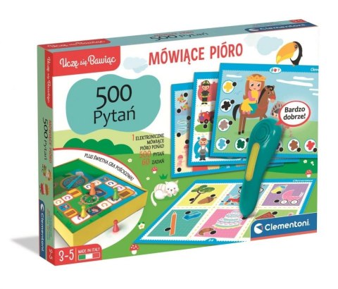 Uczę się bawiąc. Mówiące Pióro 500 pytań