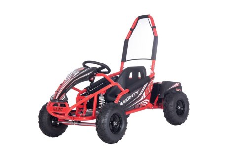 Pojazd Gokart Elektryczny MAIGHTY Czerwony