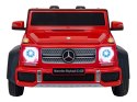 Pojazd Mercedes Benz MAYBACH G650 STRONG Czerwony