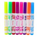 Zestaw Pisaki Neonowe Szkolne Tusz Wodny Kolorowe 8szt