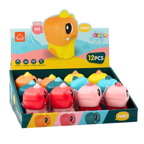 Dinozaur Jeżdżący Z Napędem Aktywacja Ruchem Dla Malucha