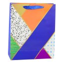 Torba Prezentowa Papierowa Wzory Geometryczne 32 x 26 x 12 cm