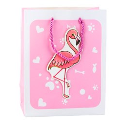 Torba Prezentowa Zwierzęta 3D Pastelowe 23x 18 x 10cm